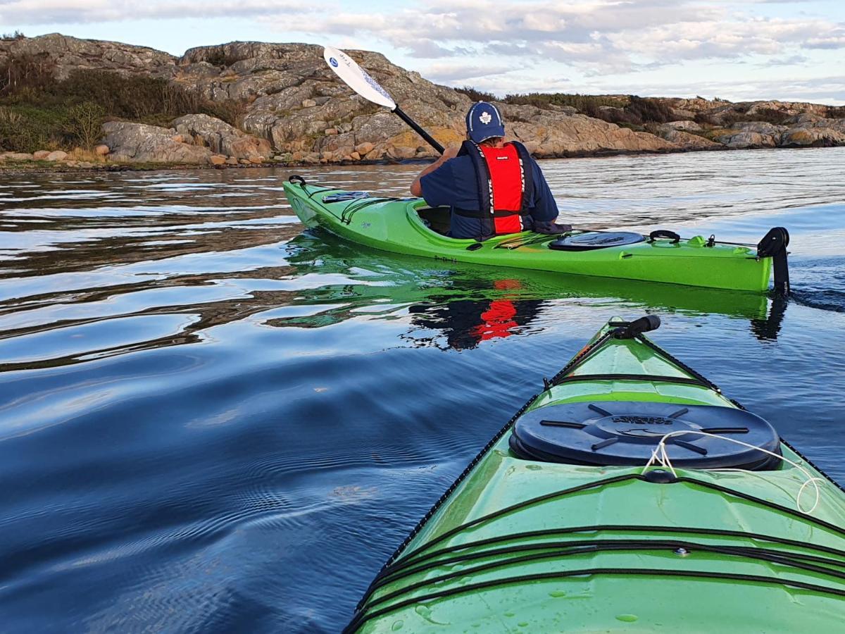 Skaergardsidyll Pa Bjoerkoe Med Gangavstand Till Havet Skarvik المظهر الخارجي الصورة
